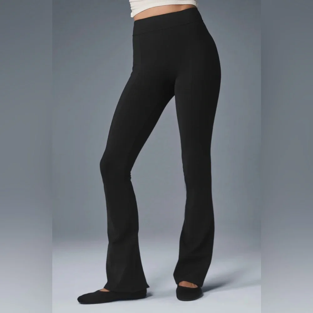 Alo Yoga Black Flared Leggings Small